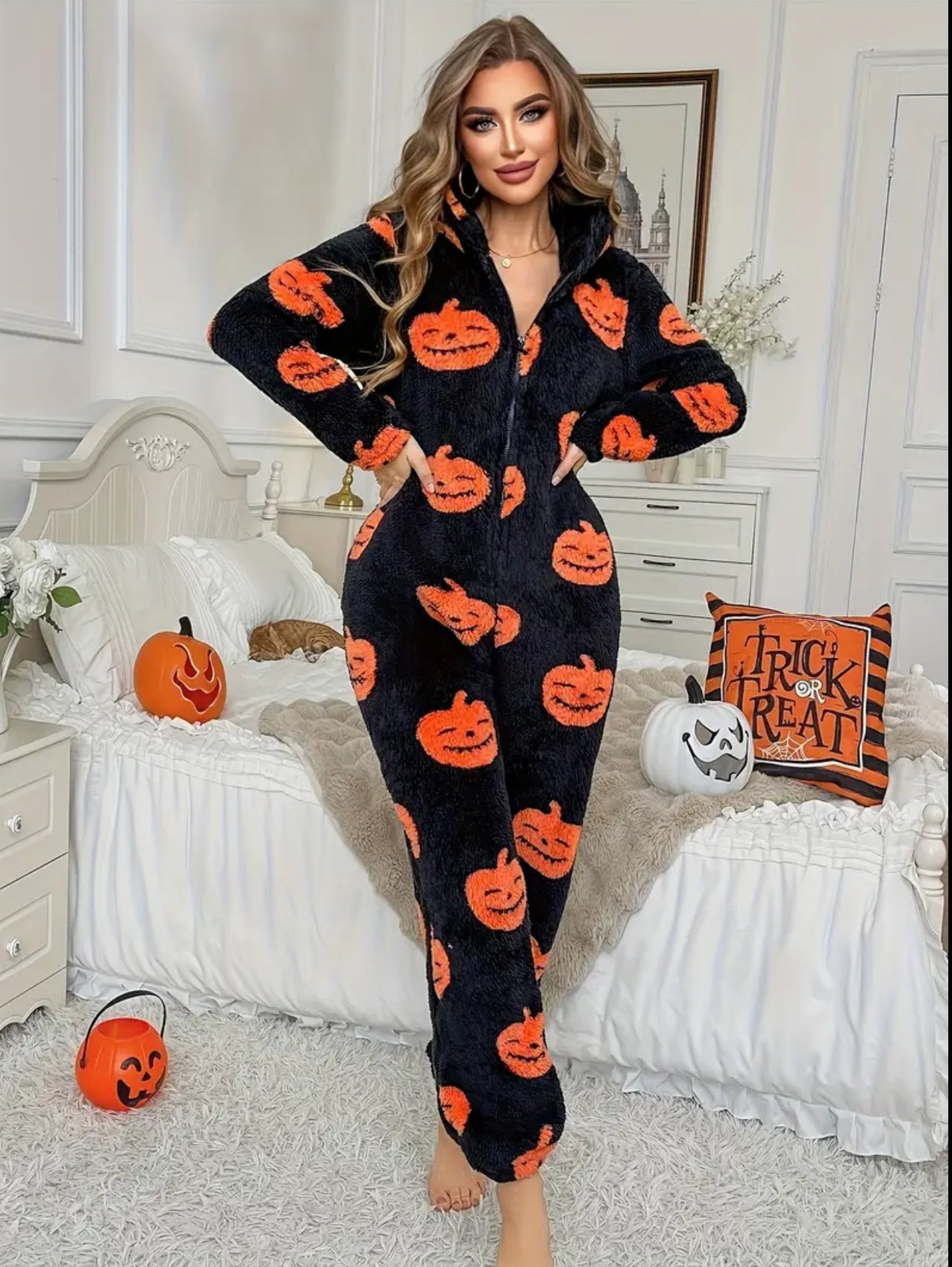 Hans & Hennes Full-Zip Halloween Jumpsuit