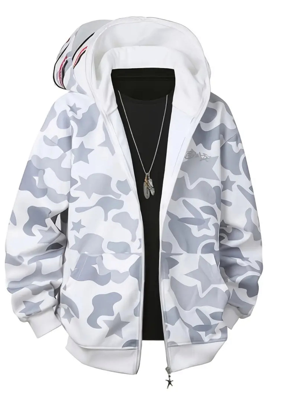 Babelys Camo Shake Zip up Hoodie