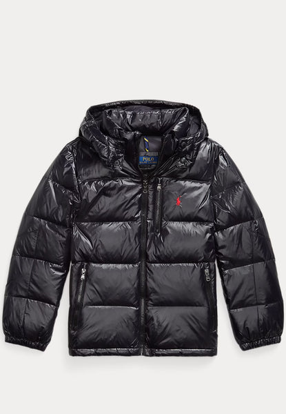 The Gorham Glossed Down polo Jacket